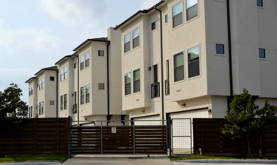 secured house